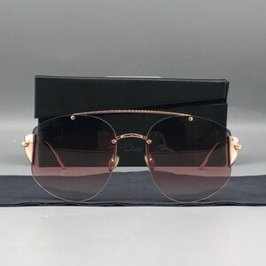 Dior Women's Sunglasses - Rose Gold and Brown Gradient